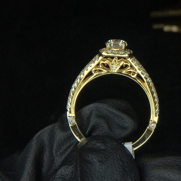 14ky Micro Pave 1/2ctr 1 1/4cttw all stones GH i1 - Picture 2 of 4